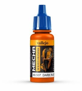 Vallejo Mecha Color 17ml Dark Rust Wash # 69507