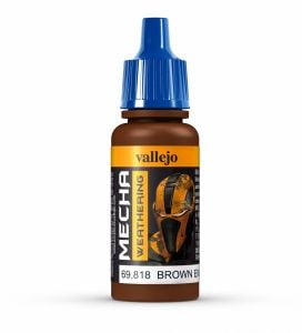 Vallejo Mecha Color 17ml Brown Eng. Soot (Matt) # 69818