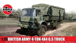 Airfix 1/76 British Army 4-ton 4 x 4 G.S Truck # 02326A