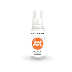AK Interactive 17ml 3rd Gen Acrylic White Grey # 11003
