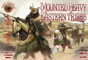 Dark Alliance 1/72 Mounted Heavy Eastern Tribes Set 2 # 72059
