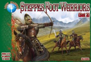 Dark Alliance 1/72 Steppes Foot Warriors Set 3 # 72065