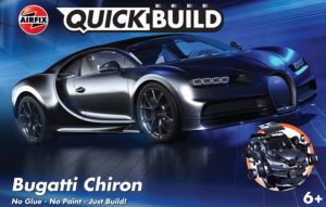 Airfix Bugatti Chiron in Black QUICK BUILD # J6025