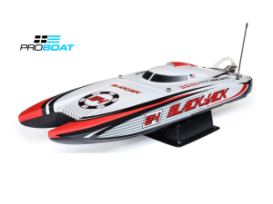 Pro Boat Blackjack 24" V2 Catamaran Brushless: RTR, Vegas Offshore PRB08049T2