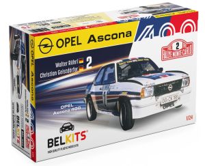 Bel Kits 1/24 Opel Ascona 400 MC 1982 Rohl/Geistdorfer # 020