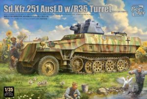 Border Models 1/35 Sd.Kfz.251 with R35 Turret # 042