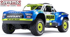 Arrma 1/18 Mojave GROM 4wd Desert Truck RTR Mega w/Lipo USB Chg BW # ARA2104T2