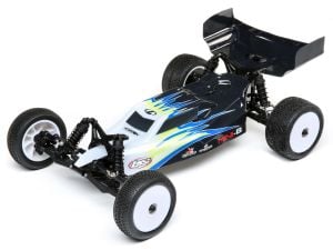 Losi 1/16 Mini-B Buggy 2WD  Black/White # LOS01016T2