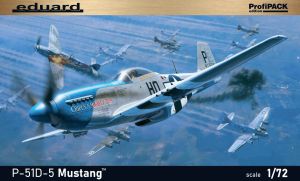 Eduard 1/72 North-American P-51D-5 Mustang ProfiPACK Edition # 70171