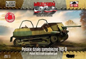 First To Fight Kits 1/72 Polish TKS-D Self-Propelled Gun # 117