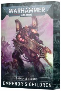 Games Workshop Datasheet Cards: Emperor's Children # 37-03