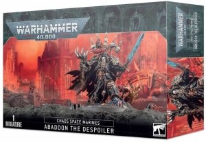 Games Workshop Chaos Space Marines Dark Abaddon the Despoiler # 43-60