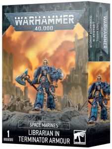 Games Workshop Space Marines: Librarian In Terminator Armour # 48-06