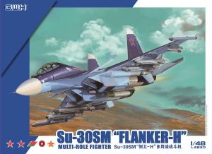 Great Wall Hobby 1/48 Sukhoi Su-30M "Flanker H" Multirole Fighter Russian Air Force # L4830