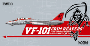 Great Wall Hobby 1/72 Grumman F-14B Tomcat US Navy VF-101 "Grim Reapers" # S7204