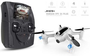 HUBSAN X4+ FPV QUAD 4CH 2.4GHZ W/ALTITUDE HOLD, LCD TX # H107D+