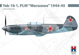 Hobby 2000 1/48 Yakovlev Yak-1b 1. PLM "Warszawa" 1944-45 # 48033