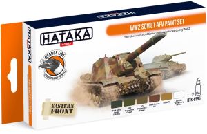 Hataka WW2 Soviet AFV paint set # CS95