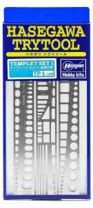 Hasegawa Trytool Template Set 1 Straight Ruler # HTP01