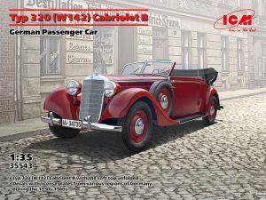 ICM 1/35 Typ 320 (W142) Cabriolet B German Passenger Car  # 35543