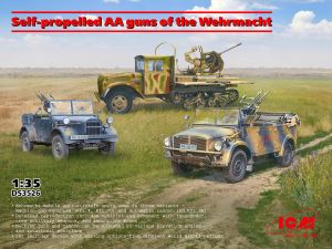 ICM 1/35 Self-Propelled AA Guns of the Wehrmacht # DS3526