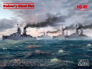 ICM 1/700 Kaiser's Steel Fist Includes 4 Kits # S021