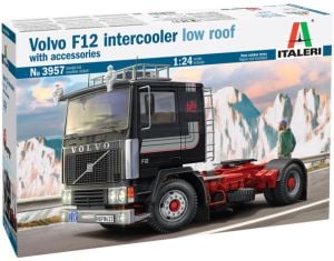 Italeri 1/24 Volvo F-12 Intercooler (Low Roof) With Accessories # 3957