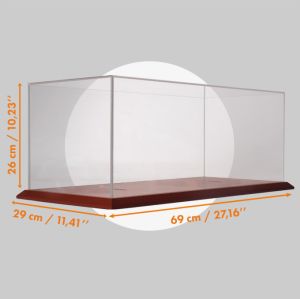 IXO Collections 1/8 Perspex Display Case with Base # IXC.VIT