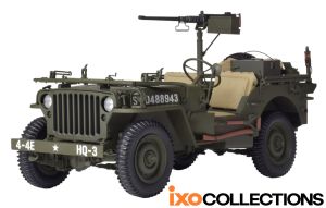 IXO Collections 1/8 Willys Jeep & Accessories Full Metal Kit # IXCJPWFK