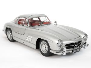 IXO Collections 1/8 Mercedes 300 SL Silver # IXCMBCFK