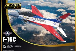Kinetic Model Kits 1/48 Lockheed-Martin F-16C Viper Demo Team 2024 # 48107