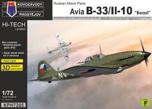 Kovozavody Prostejov 1/72 Avia B-33/Il-10 'Beast' # 7205