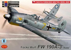 Kovozavody Prostejov 1/72 Focke-Wulf Fw-190A-3 'Aces' # 72491