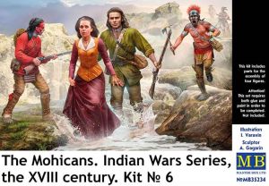 MasterBox 1/35 The Mohicans Indian War Series, No.6 # 35234