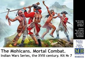 MasterBox 1/35 The Mohicans Mortal Combat Indian Wars Series No.7 # 35236