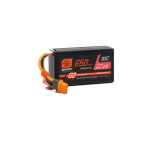 7.4V 650mAh 2S Smart G2 30C LiPo IC2