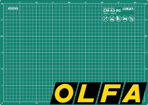 OLFA Self-Healing Double-Sided Cutting Mat A3 (43cm X 30cm) # CMA3RC