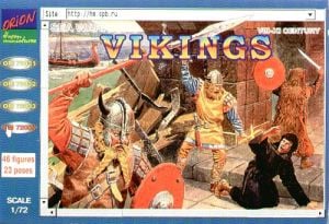 Orion Figures 1/72 Vikings VIII-XI Century # 72004