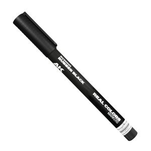 Real Colors Markers Rubber Black # M001