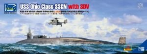 Riich Models 1/700 USS Ohio Class SSGN with SDV (Dual Pack) # 27005