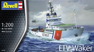 Revell 1/200 Kustwacht ETV Waker Coast Guard Vessel # 05240