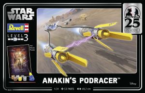 Revell 1/31 Anakin's Podracer Ep1 TPM 25th Anniversary Gift Set # 05639