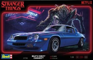 Revell 1/25 Billy's Chevrolet Camaro Z/28: Stranger Things (NEW PARTS) # 07728