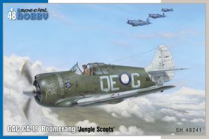 Special Hobby 1/48 CAC CA-19 Boomerang 'Jungle Scouts' # 48241