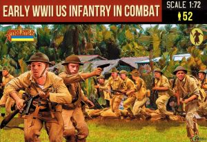 Strelets 1/72 Early WWII US Infantry in Combat WWII # M159