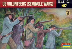 Strelets 1/72 US Volunteers (Seminole Wars) # M161