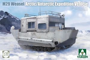 Takom 1/35 US Army M29C Weasel Arctic/Antarctic Expedition Vehicle # 02193