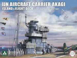 Takom 1/72 IJN Aircraft Carrier Akagi, Island & Flight Deck, Pearl Harbor Attack 1941# 05023