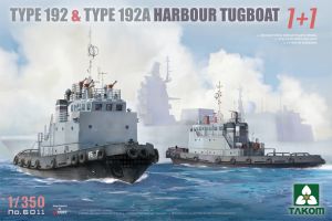 Takom 1/350 Russian Type 192 & 192A Harbour Tugboat 1+1 ca.1984 - Present # 06011