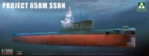 Takom 1/350 Soviet Project 658M Ballistic Nuclear Submarine SSBN # 06016